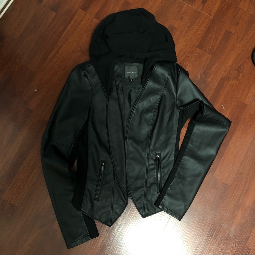 Leather jacket